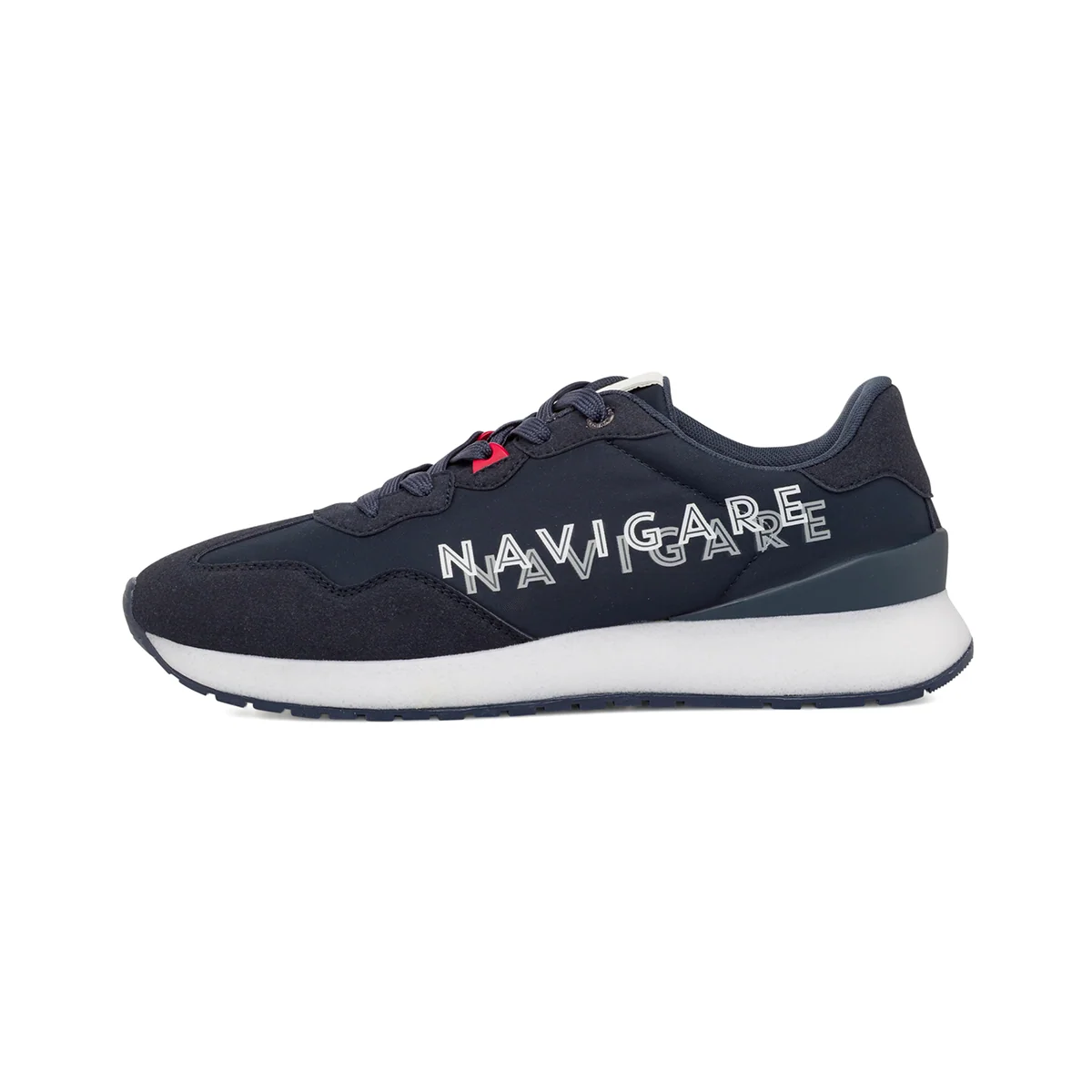 Sneakers blu da Uomo con Maxi Logo laterale Navigare