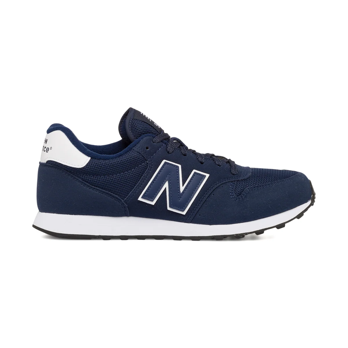 Sneakers blu da uomo in mesh traspirante con dettagli bianchi New Balance 500