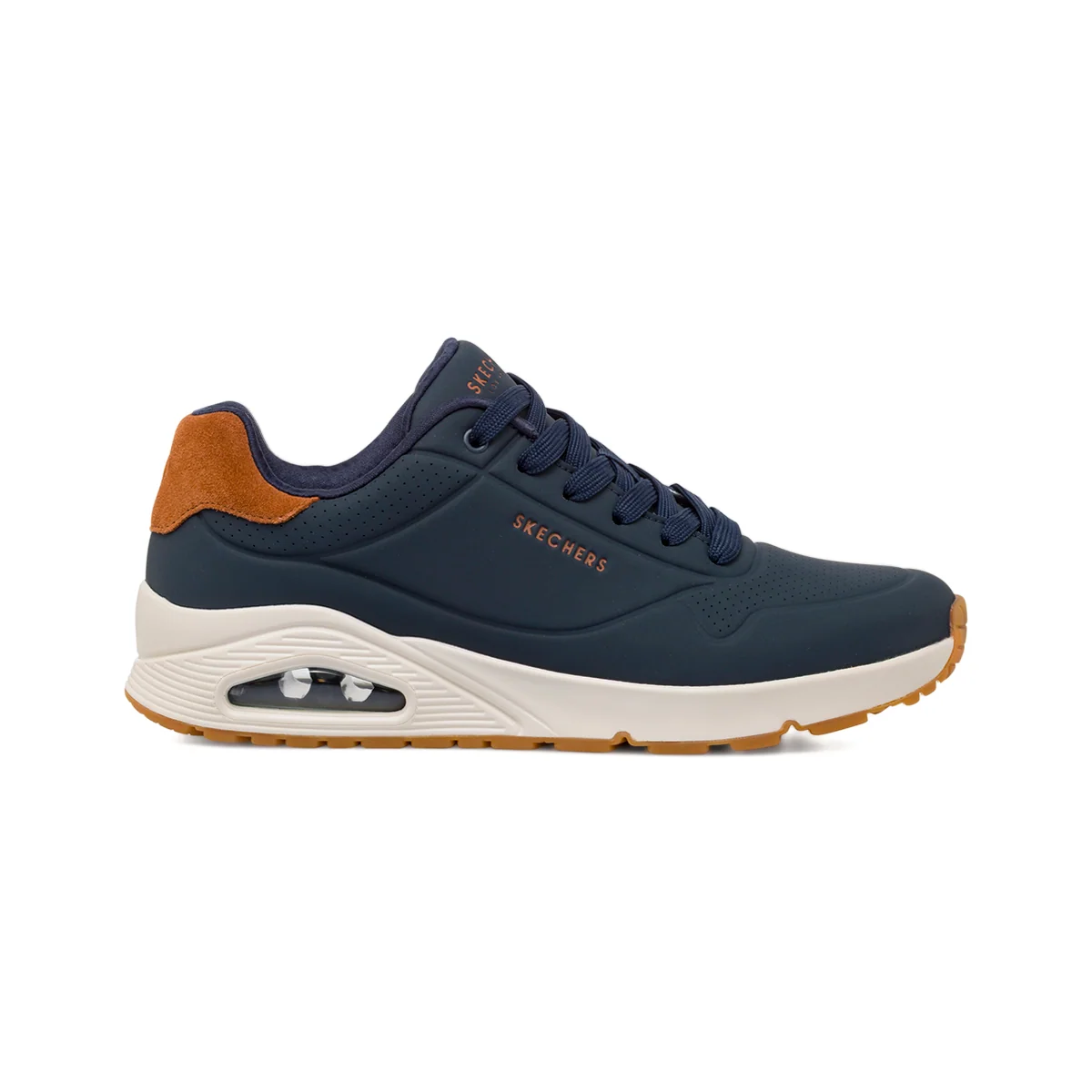 Sneakers blu da Uomo Skechers UNO
