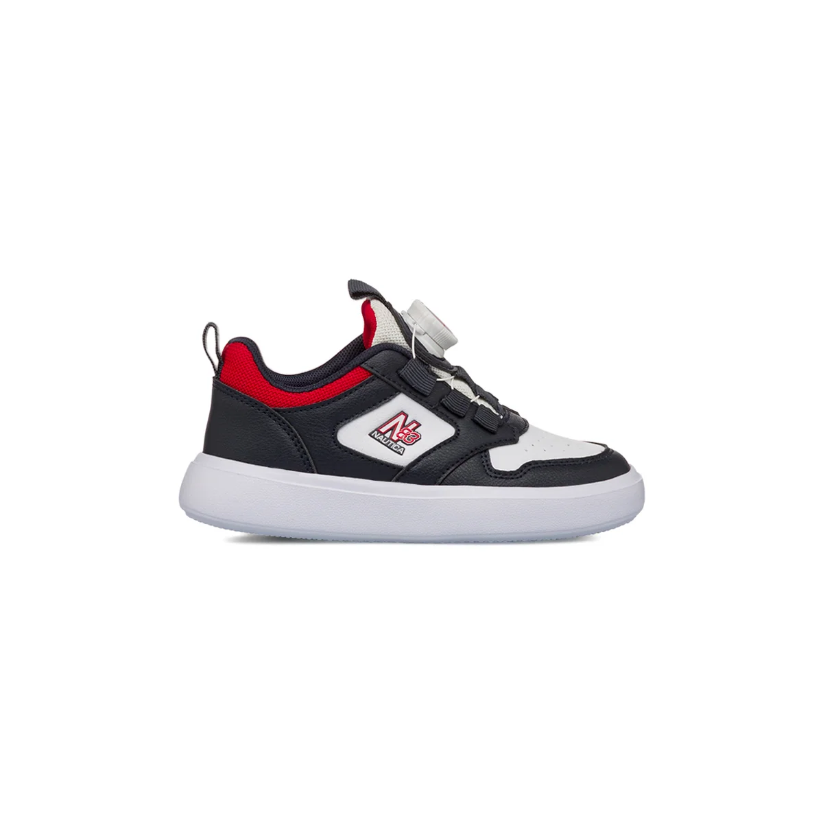 Sneakers blu e bianche da Bambino con logo Nautica