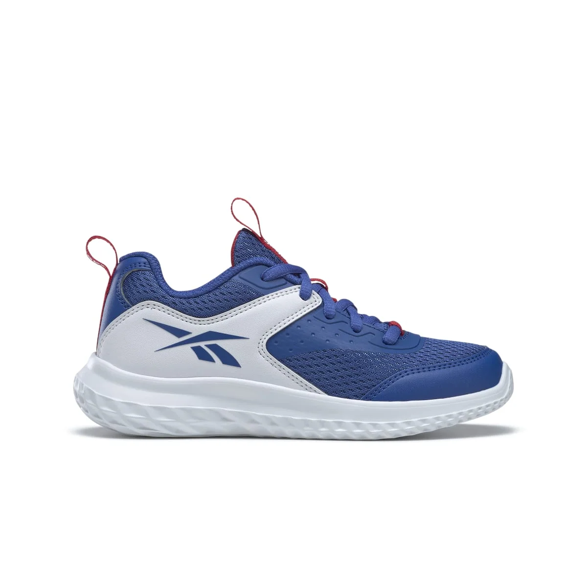 Sneakers blu e bianche da ragazzo Reebok Rush Runner 4.0