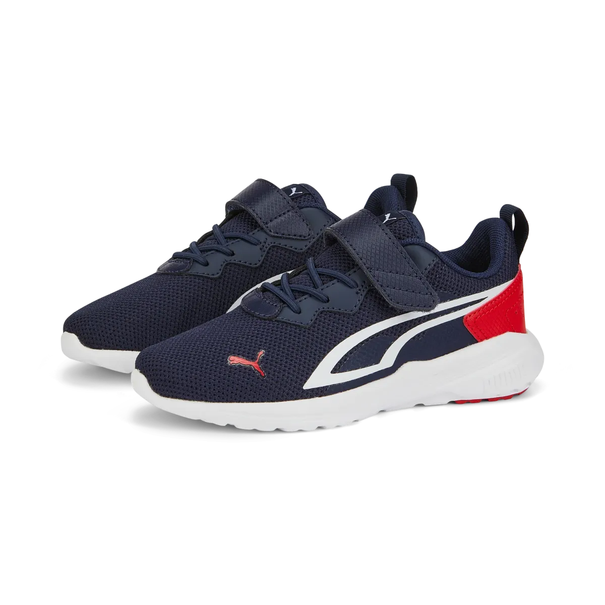 Sneakers blu e rosse da bambino Puma All-Day Active AC+ PS