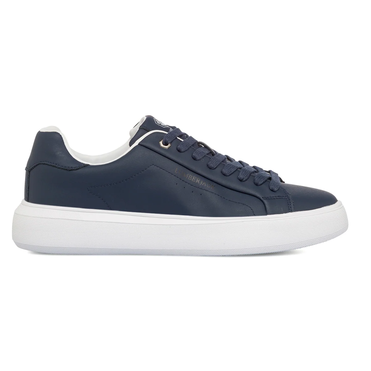 Sneakers blu navy da uomo con logo Lumberjack Five