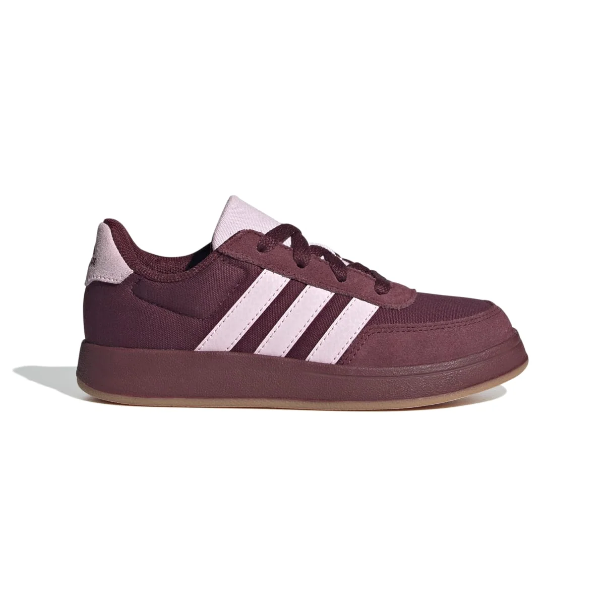 Sneakers bordeaux da ragazzo con design 3-stripes adidas Breaknet 2.0 K
