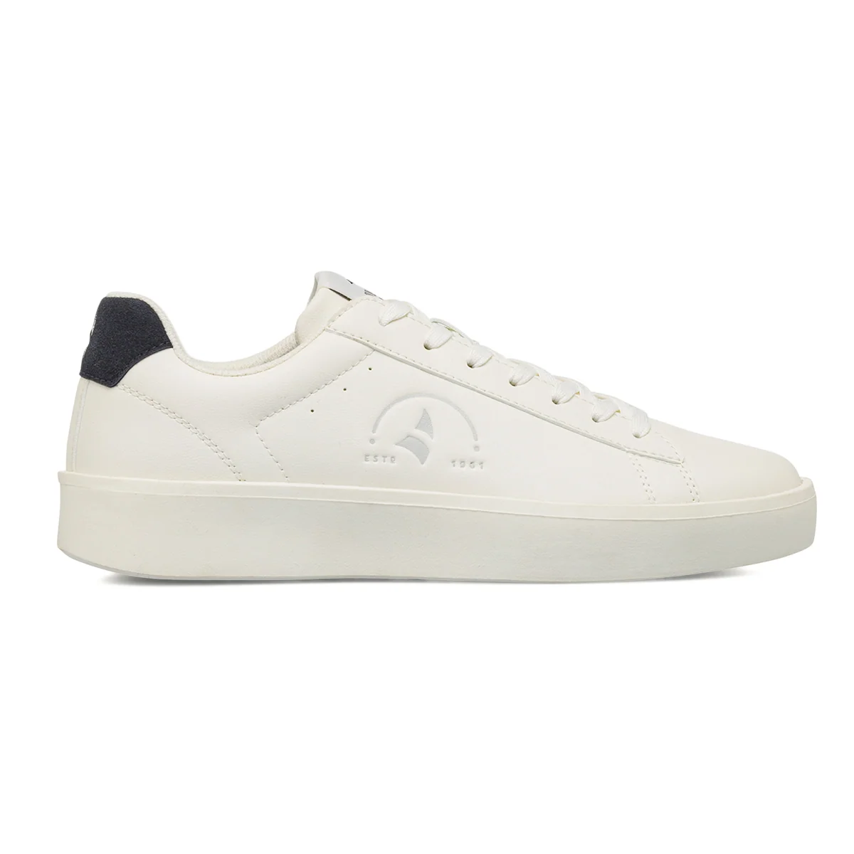 Sneakers casual bianche da Uomo con logo Navigare