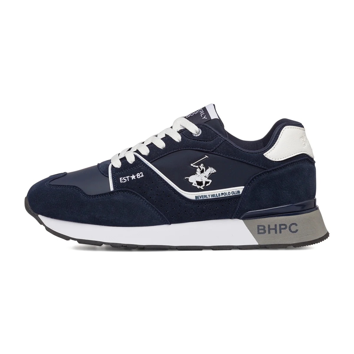 Sneakers casual blu da uomo Beverly Hills Polo Club