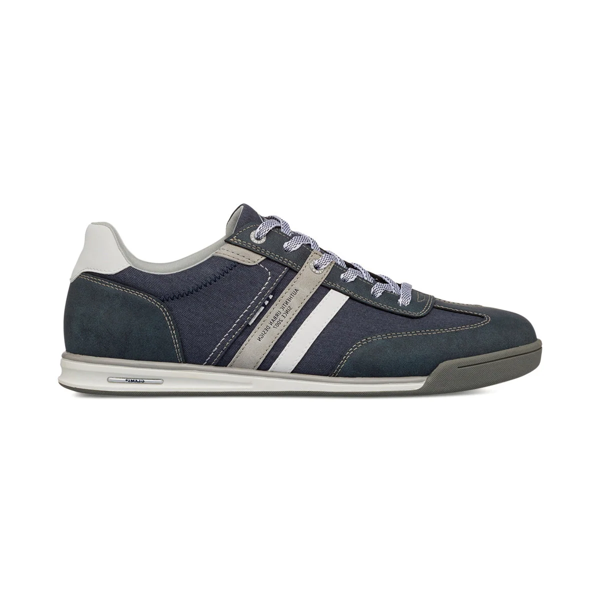 Sneakers casual blu jeans da Uomo con logo Glams