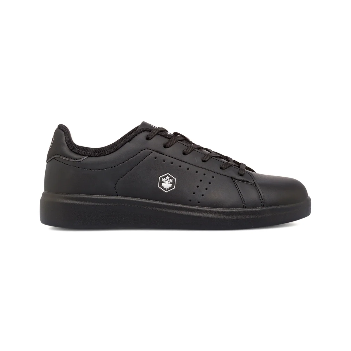 Sneakers casual da donna nere con logo Lumberjack Helena
