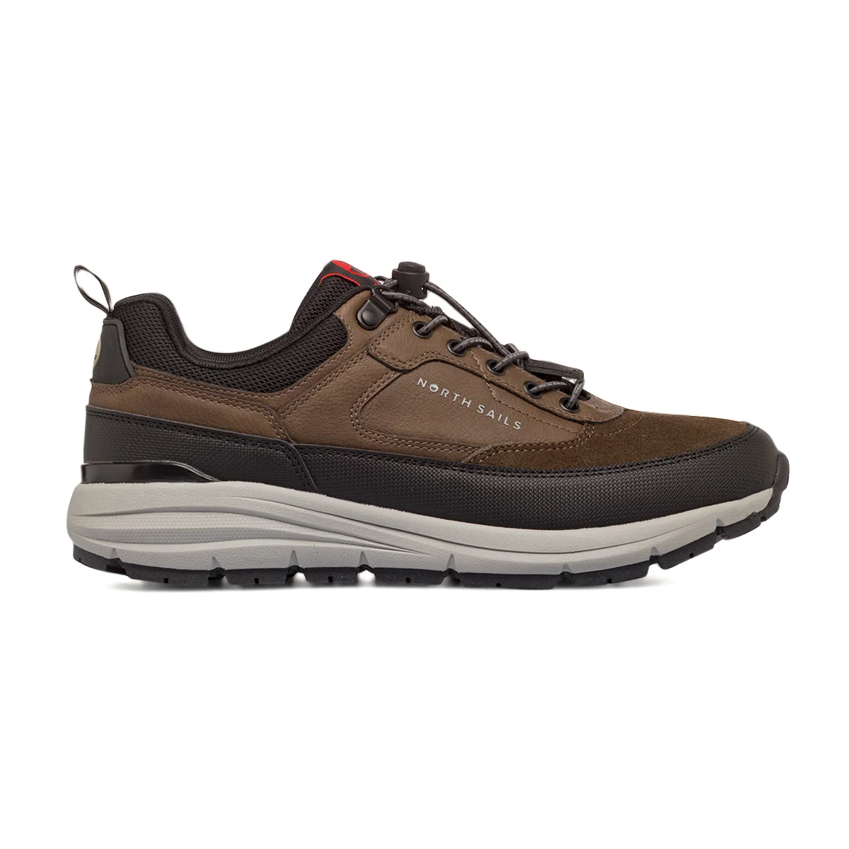 Sneakers casual Marroni da Uomo con dettagli scamosciati North Sails