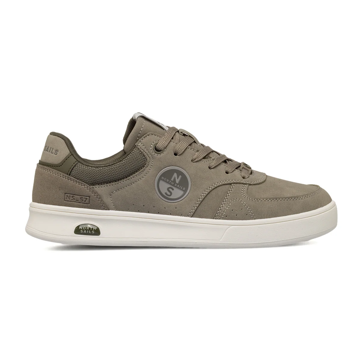 Sneakers casual Taupe da Uomo Effetto Scamosciato North Sails