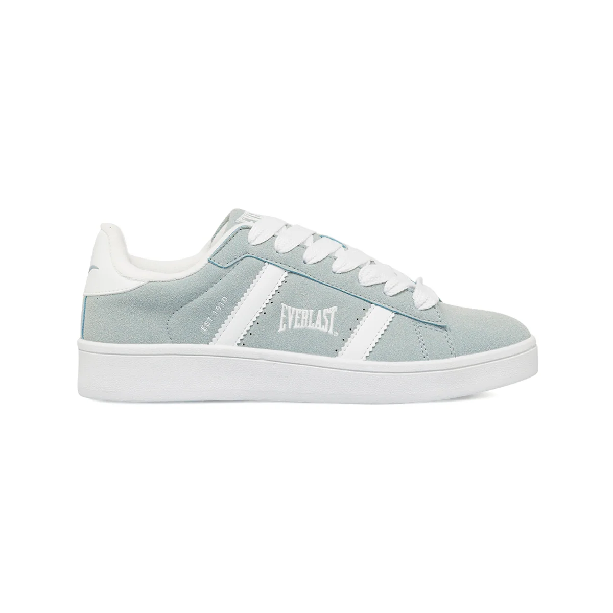 Sneakers da donna azzurre e bianche con logo Everlast