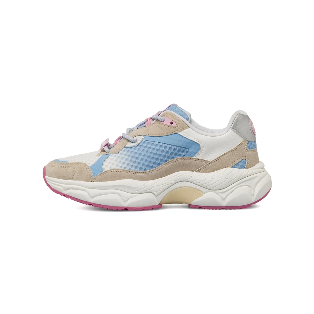 Sneakers da donna beige in tessuto pastello Dimensione Danza
