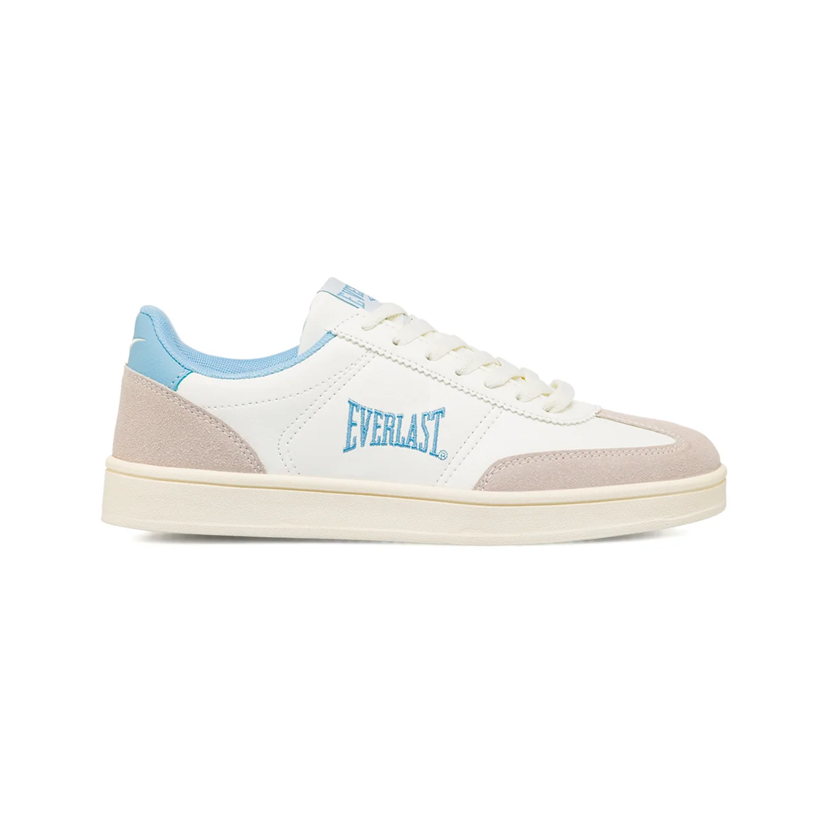 Sneakers da donna bianche con inserti azzurri Everlast