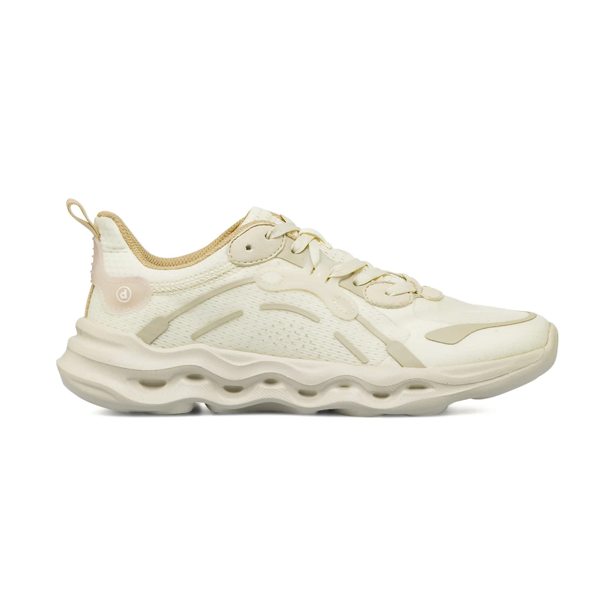 Sneakers da donna bianche con suola ammortizzata Dimensione Danza
