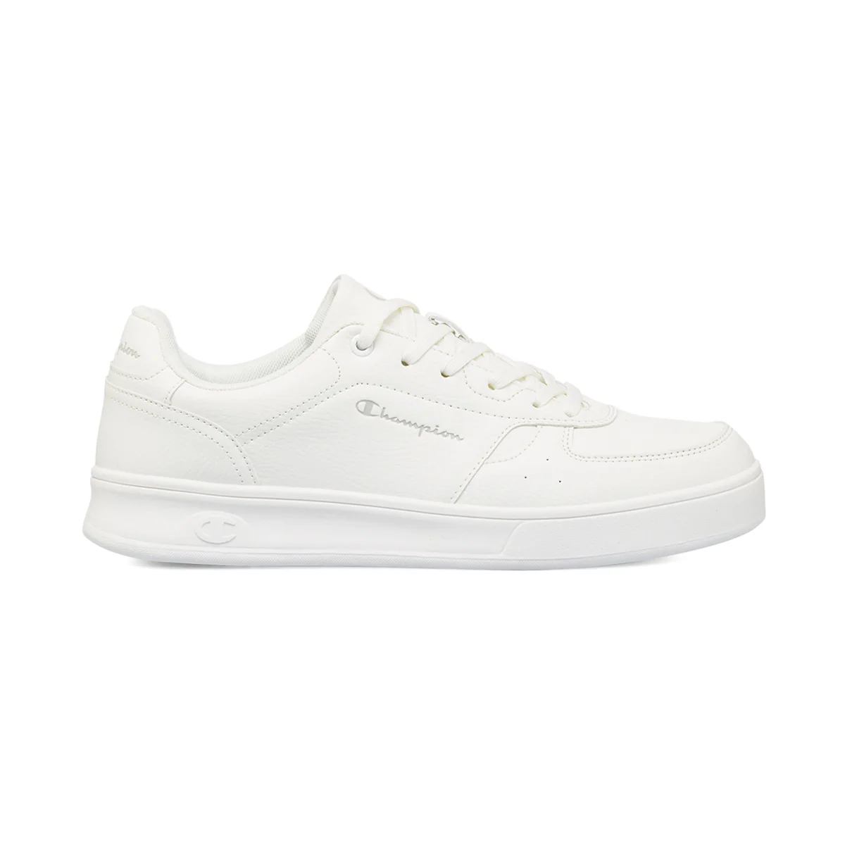 Sneakers da uomo bianche con logo Champion Newman Low
