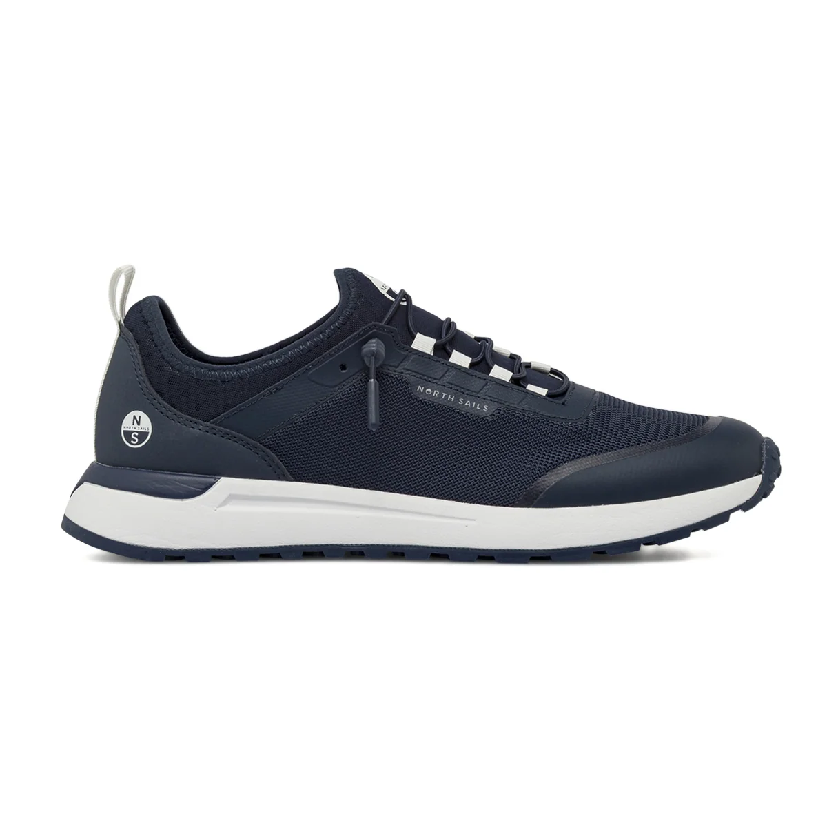 Sneakers da uomo blu con dettaglio lacci elastici North Sails