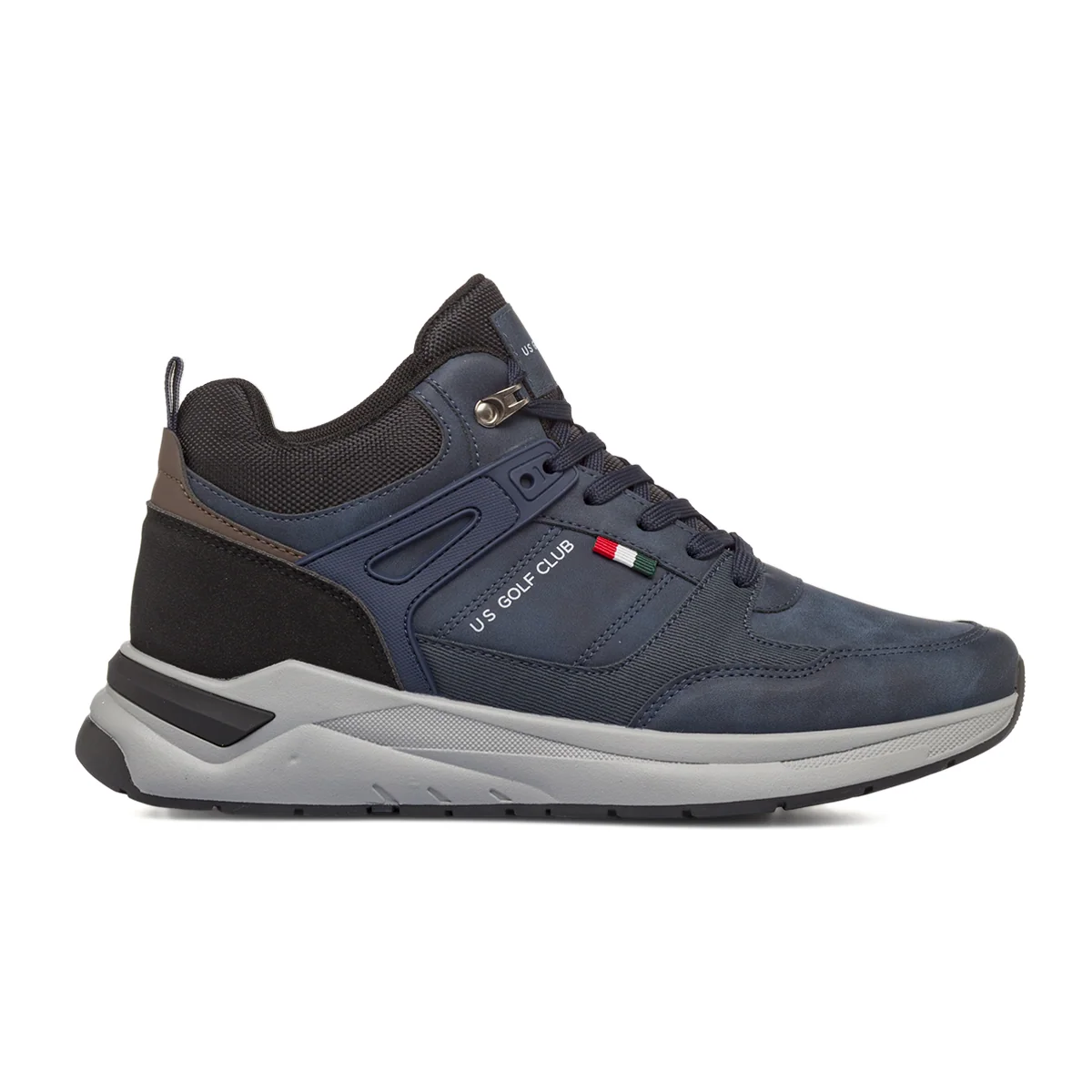 Sneakers da Uomo Blu con lacci e caviglia imbottita US Golf Club
