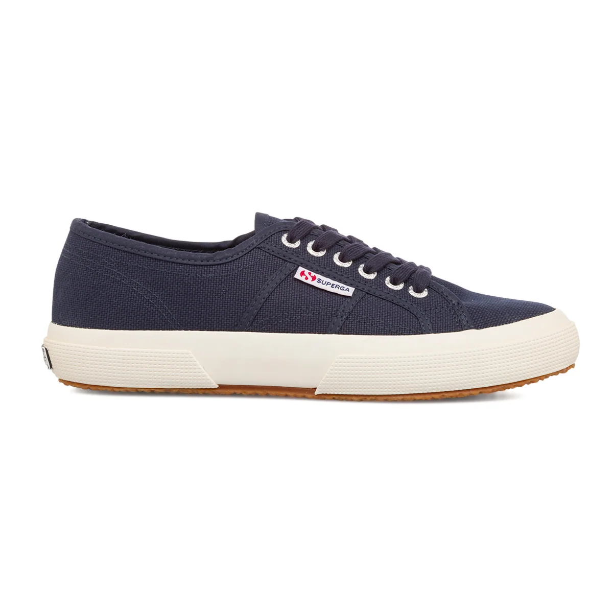 Sneakers da uomo blu navy in canvas Superga 2750 Cotu Classic