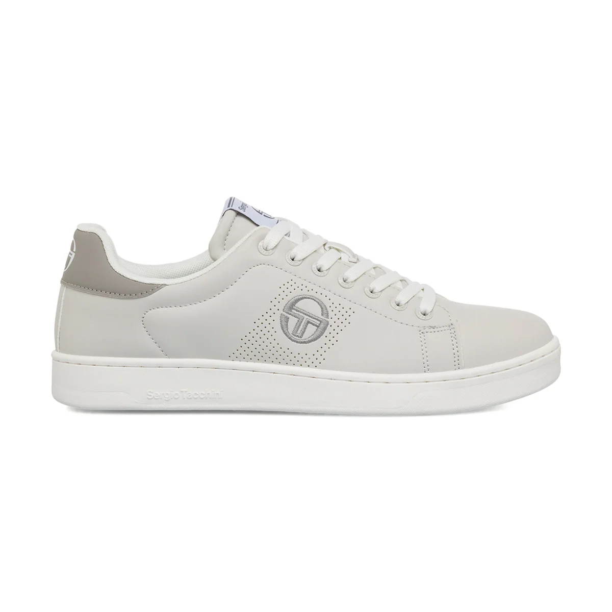 Sneakers da uomo grigie con dettagli traforati Sergio Tacchini Gran Torino