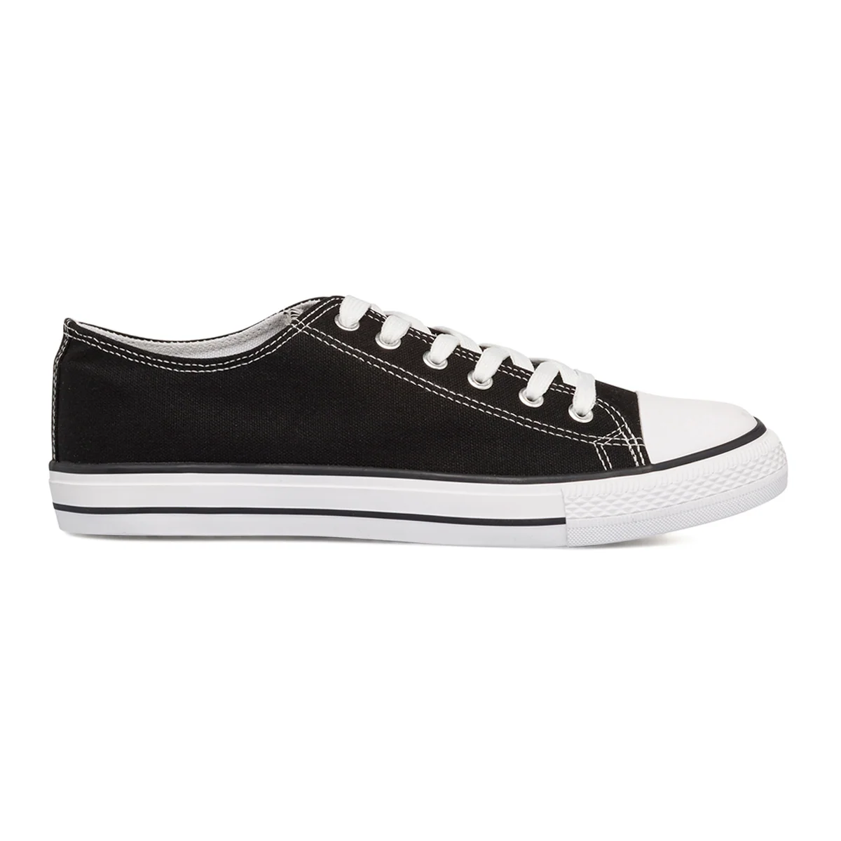 Sneakers da uomo in tessuto nere con sottopiede soft memory Jog
