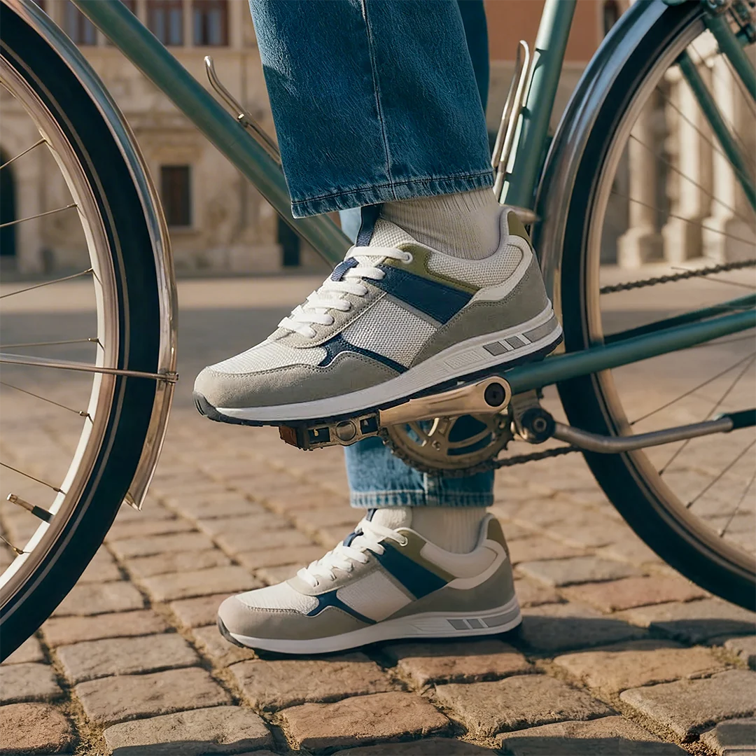 Sneakers da Uomo multicolore effetto scamosciato Riflessi Urbani