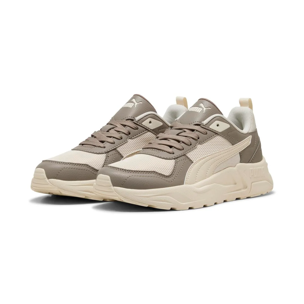 Sneakers Donna beige e tortora Puma Trinity 2 LT Alpine