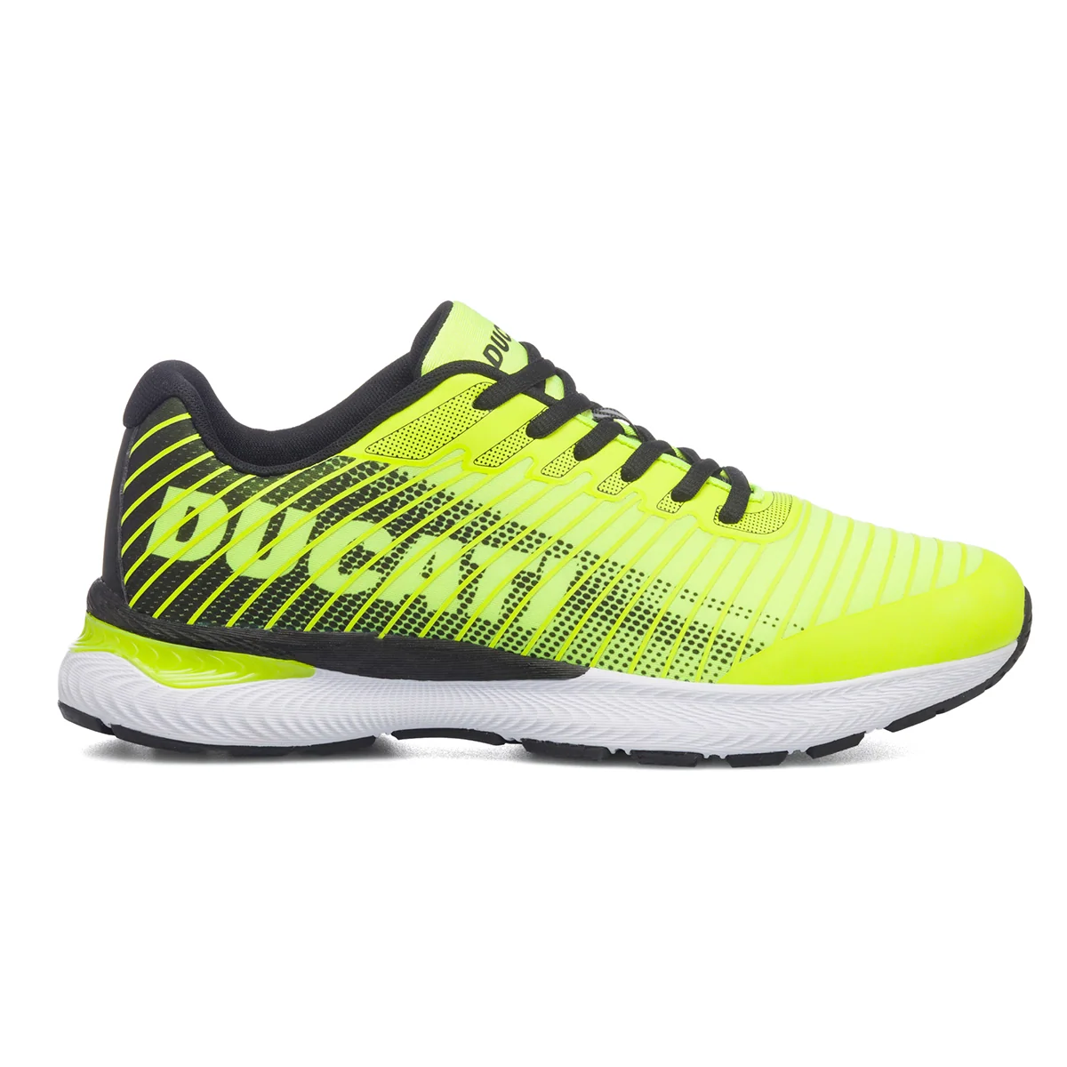 Sneakers gialle da uomo con logo laterale Ducati Balderico