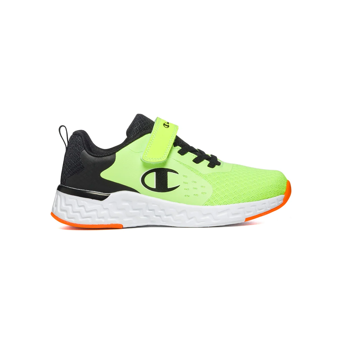 Sneakers gialle e nere in tessuto con lacci elastici Champion Bold B Ps