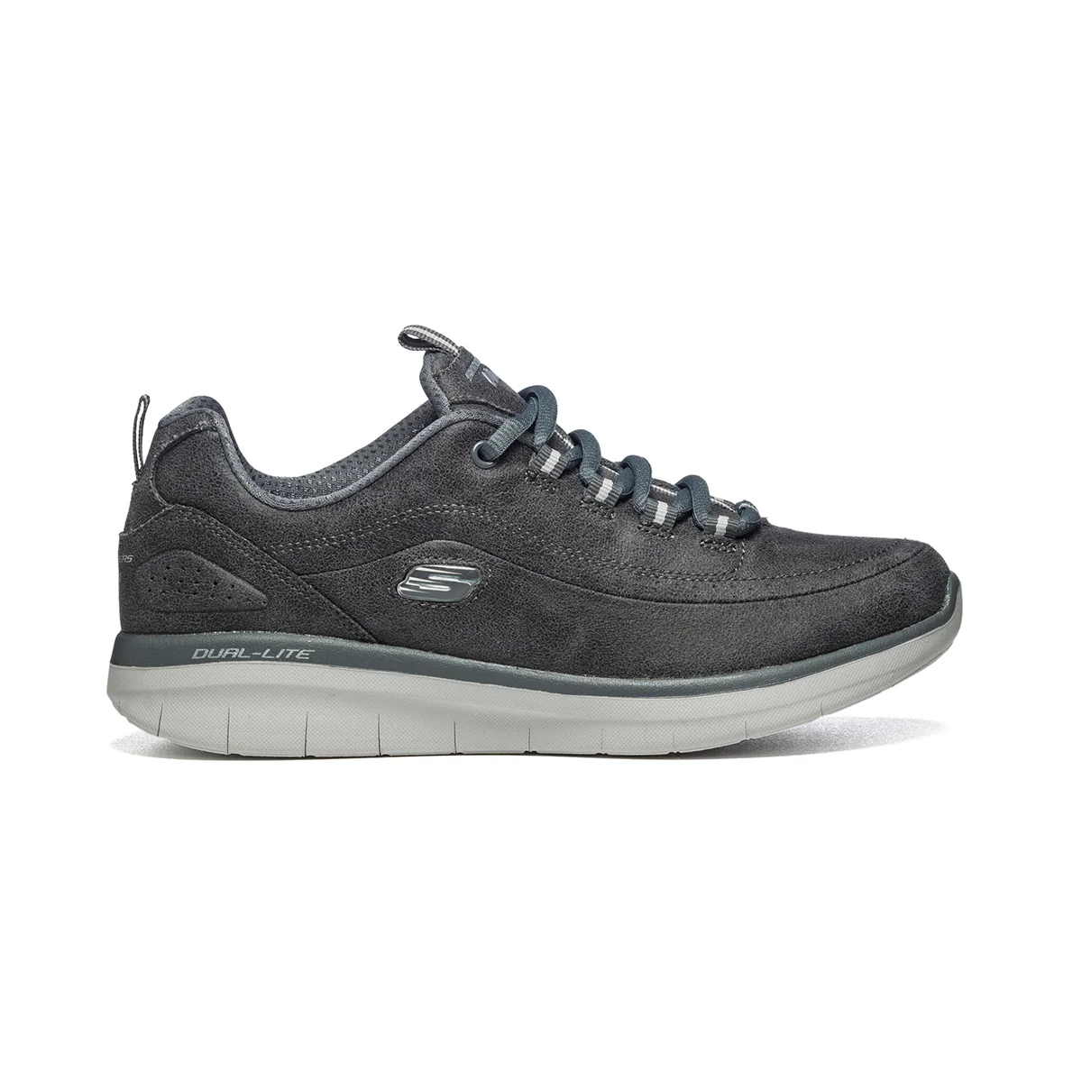 Sneakers grigie con sottopiede Memory Foam Skechers Synergy 2.0