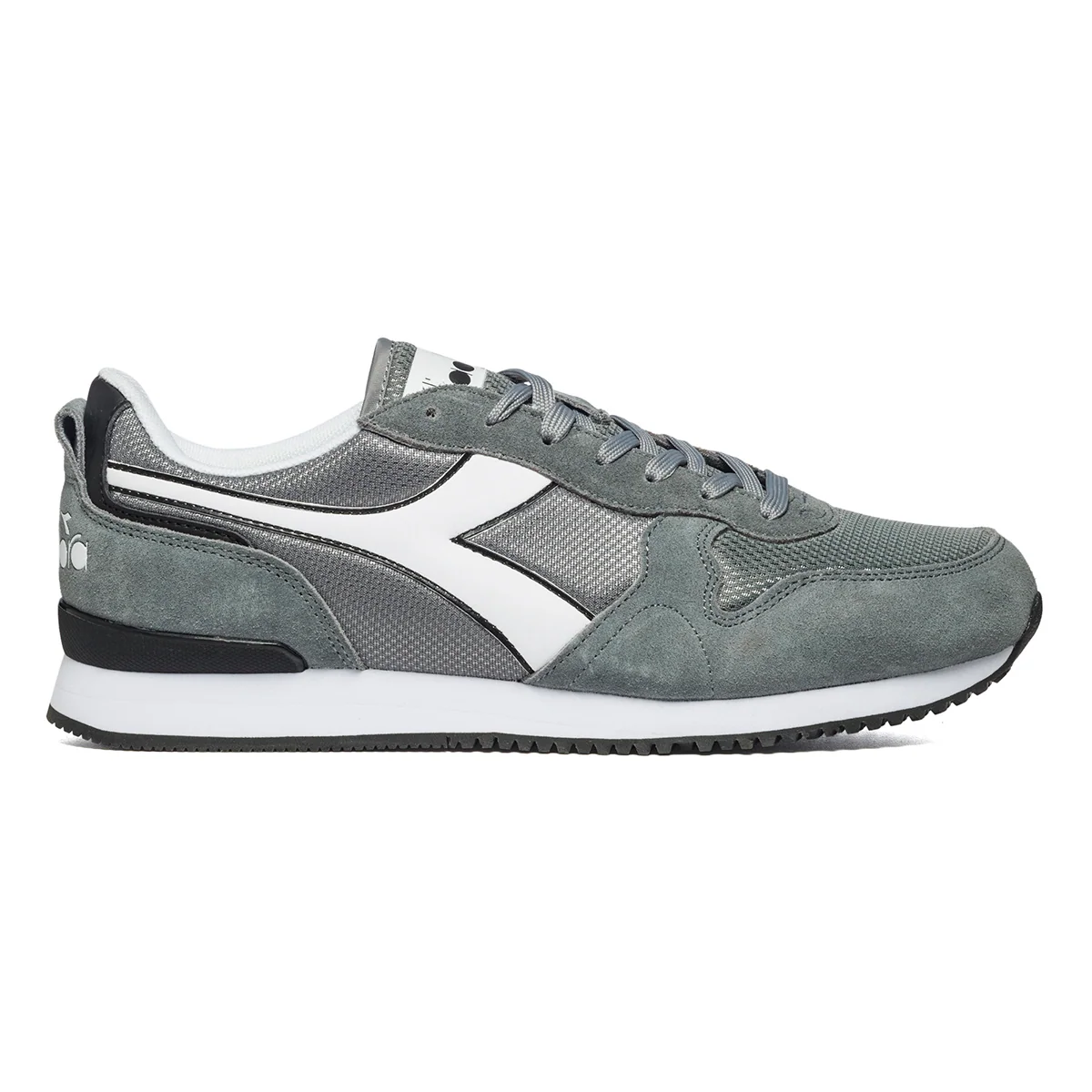 Sneakers grigie con suola bicolore Diadora Olympia