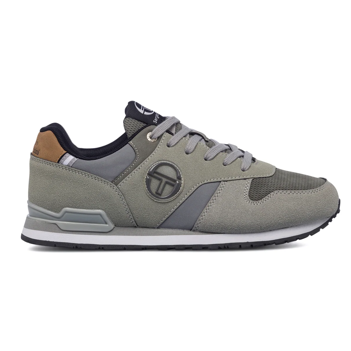 Sneakers grigie da uomo con logo laterale Sergio Tacchini Thunder Active College Mx