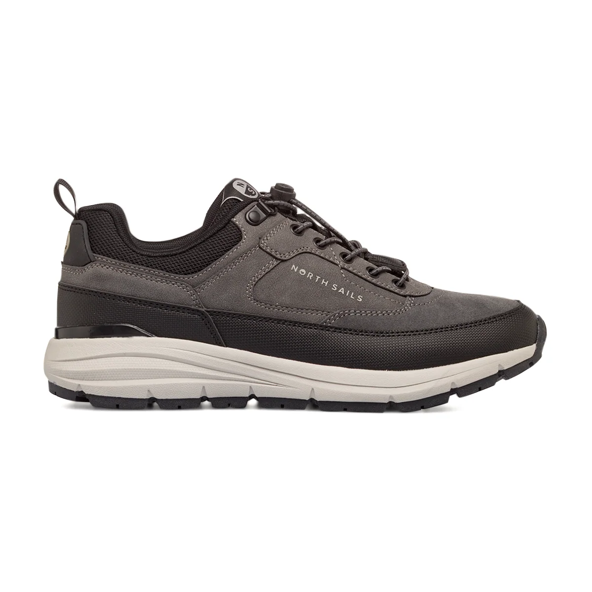 Sneakers grigie da Uomo con Quick Lace System North Sails