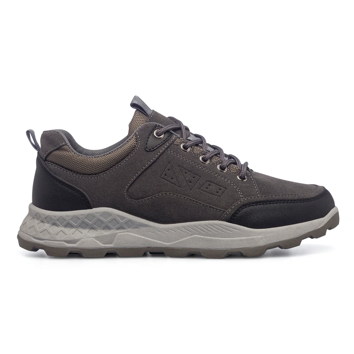 Sneakers grigie da uomo con suola chunky Jog