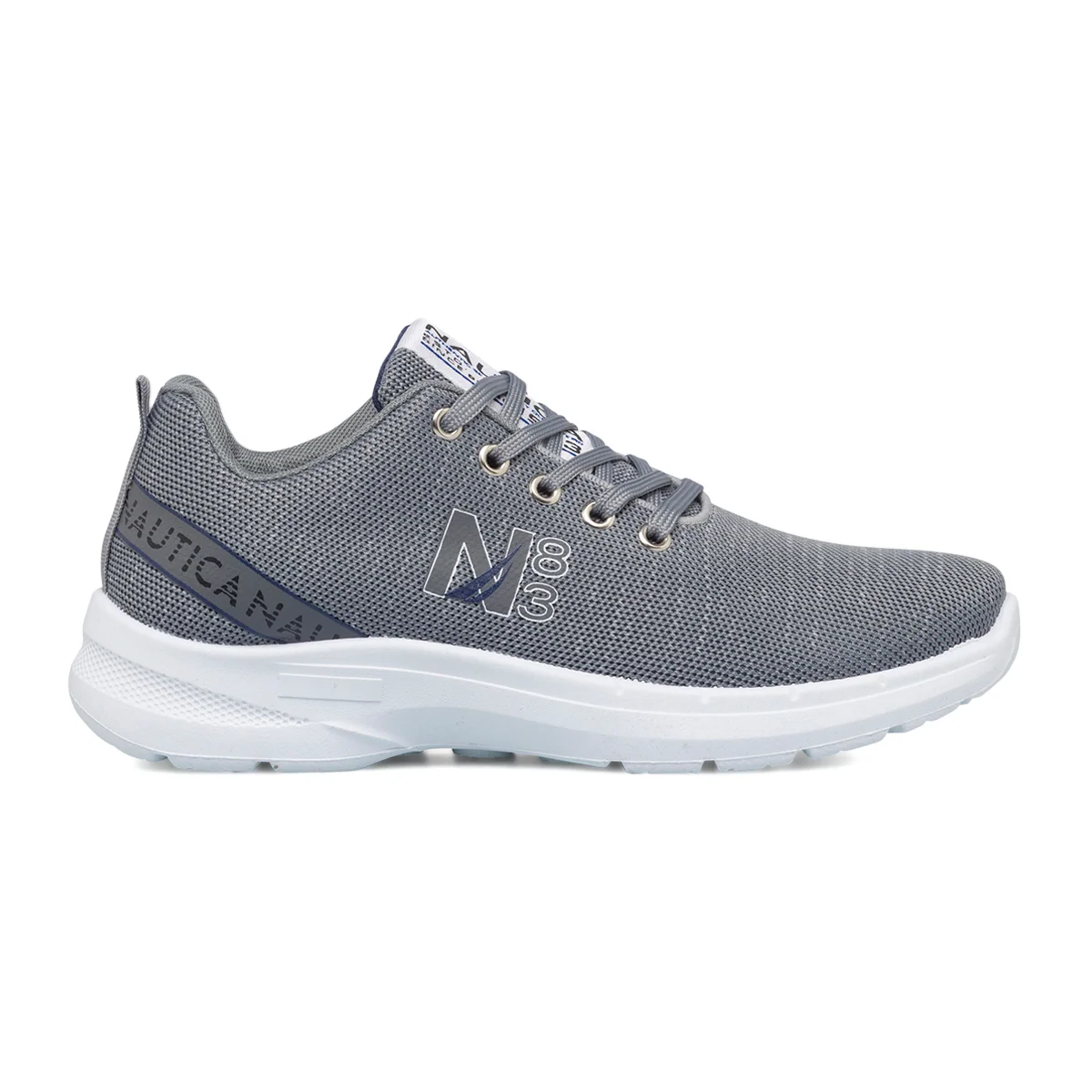 Sneakers grigie in mesh da uomo Nautica Thor