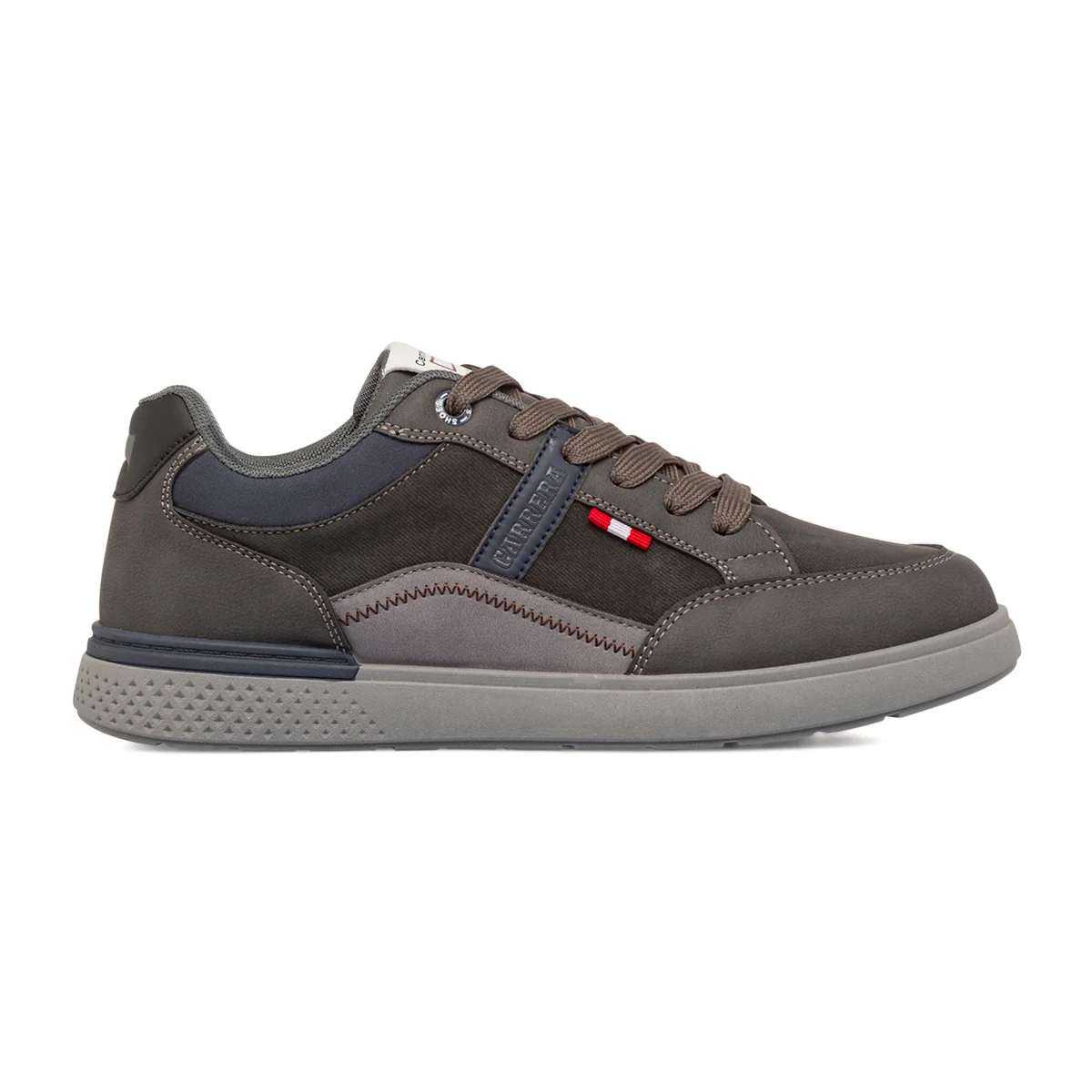 Sneakers grigio da Uomo con banda laterale Carrera Jeans