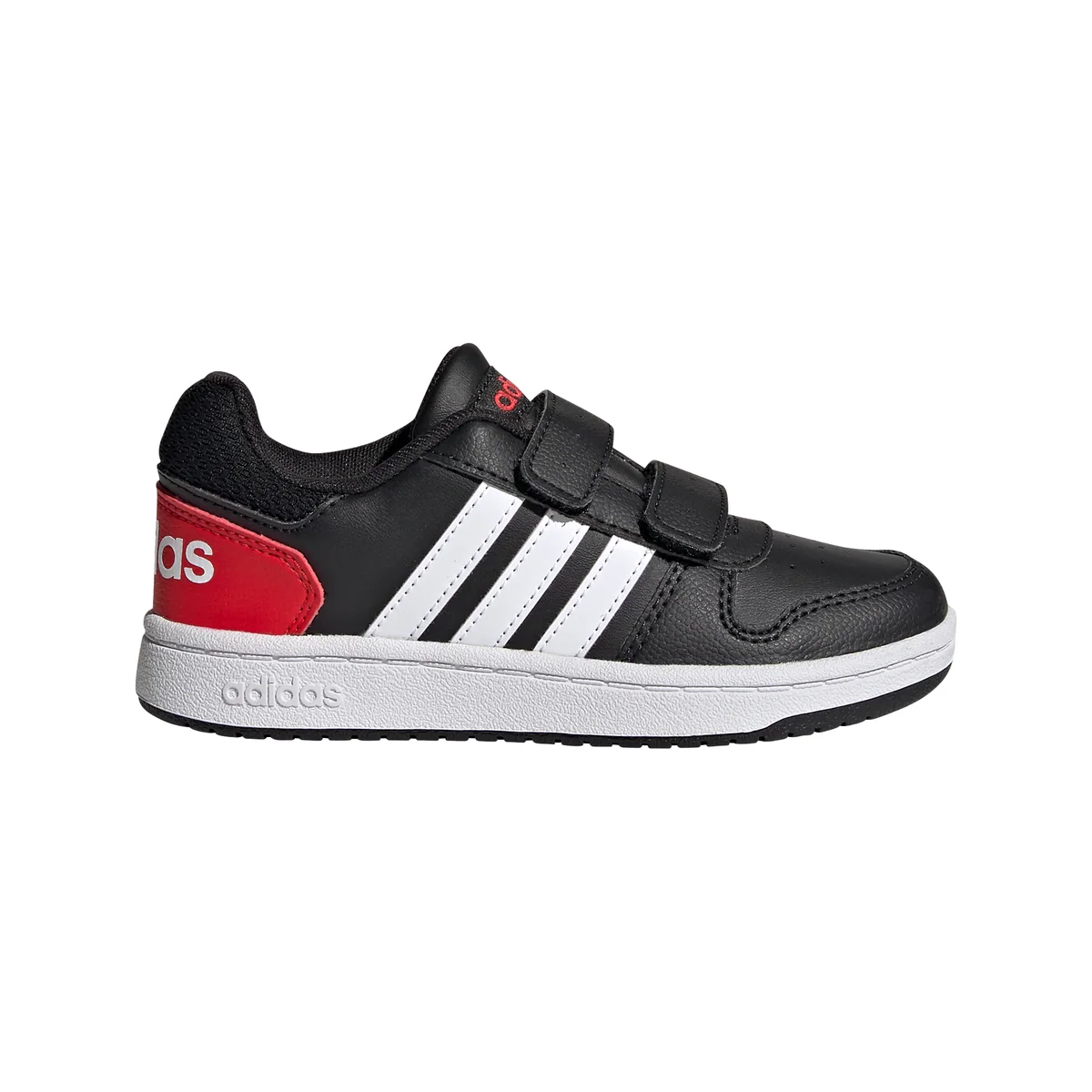 Sneakers nere con design 3-stripes adidas Hoops 2.0