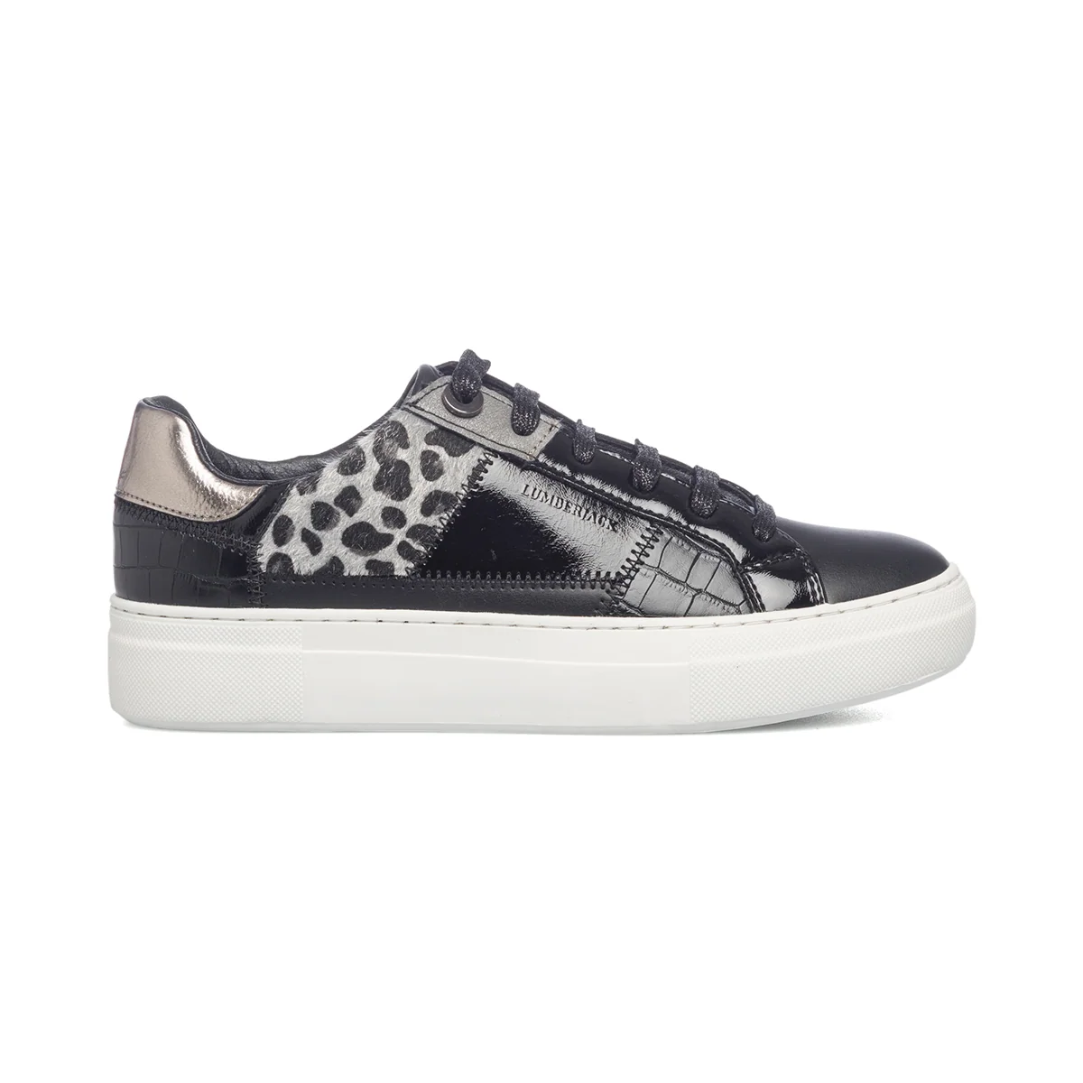 Sneakers nere con dettaglio animalier Lumberjack Doris