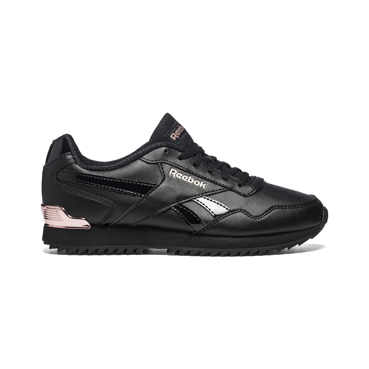 Sneakers nere con dettaglio laminato e logo laterale Reebok Royal Glide