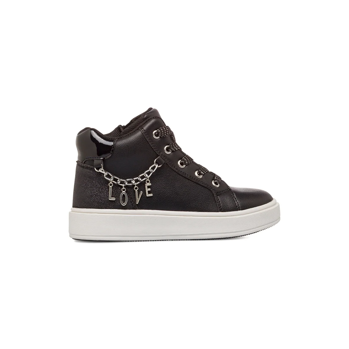 Sneakers nere da Bambina con catena LOVE Dieci Baci