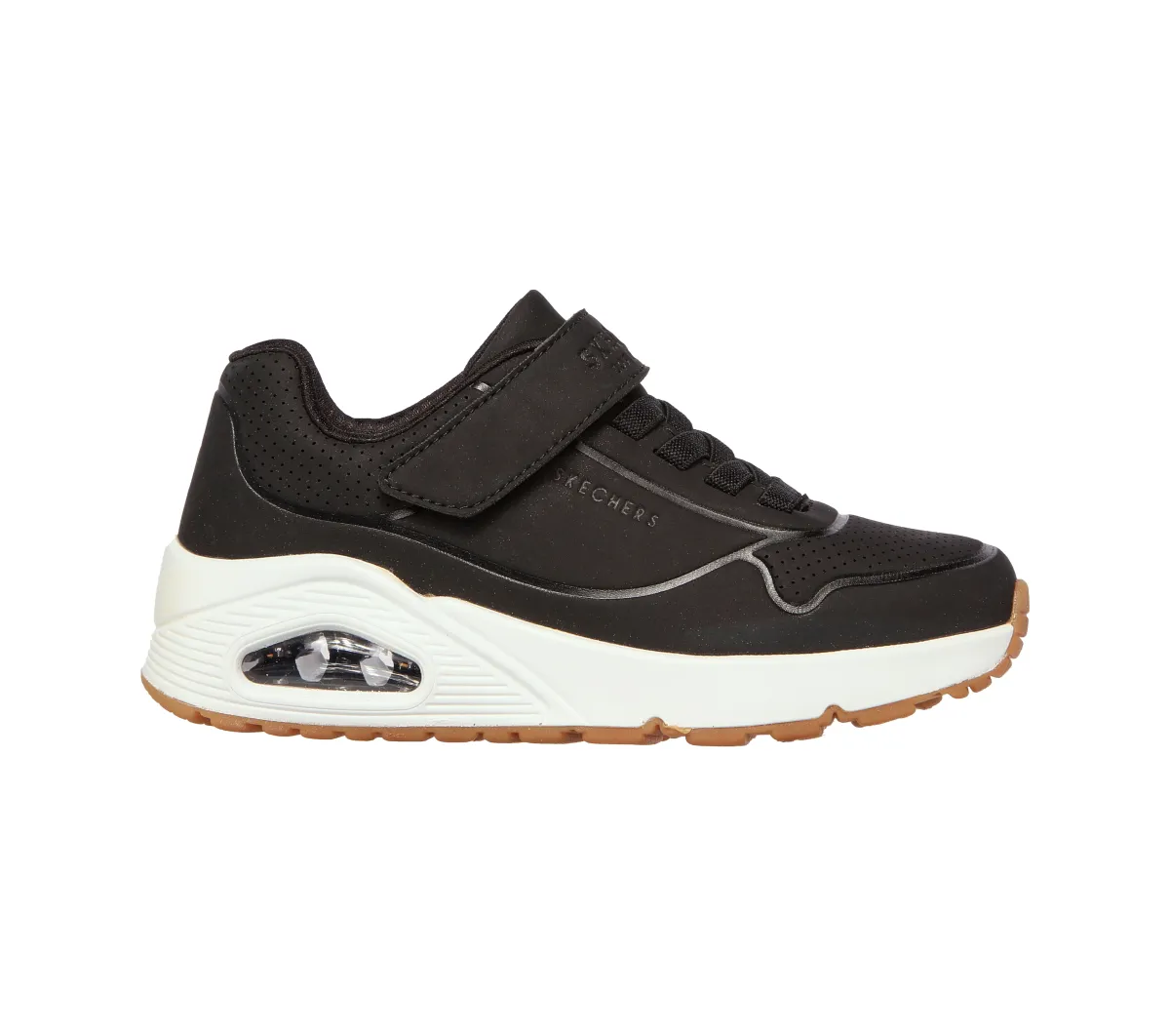 Sneakers nere da bambina con suola ad aria Skechers Uno - Air Blitz