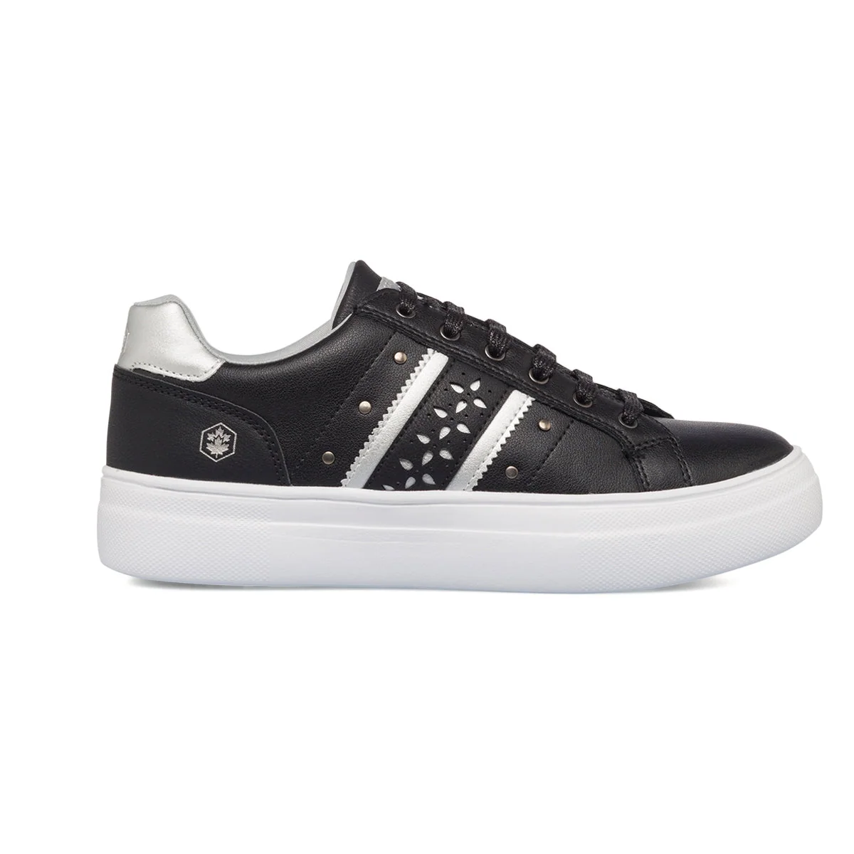 Sneakers nere da donna con piccole borchie Lumberjack Doris