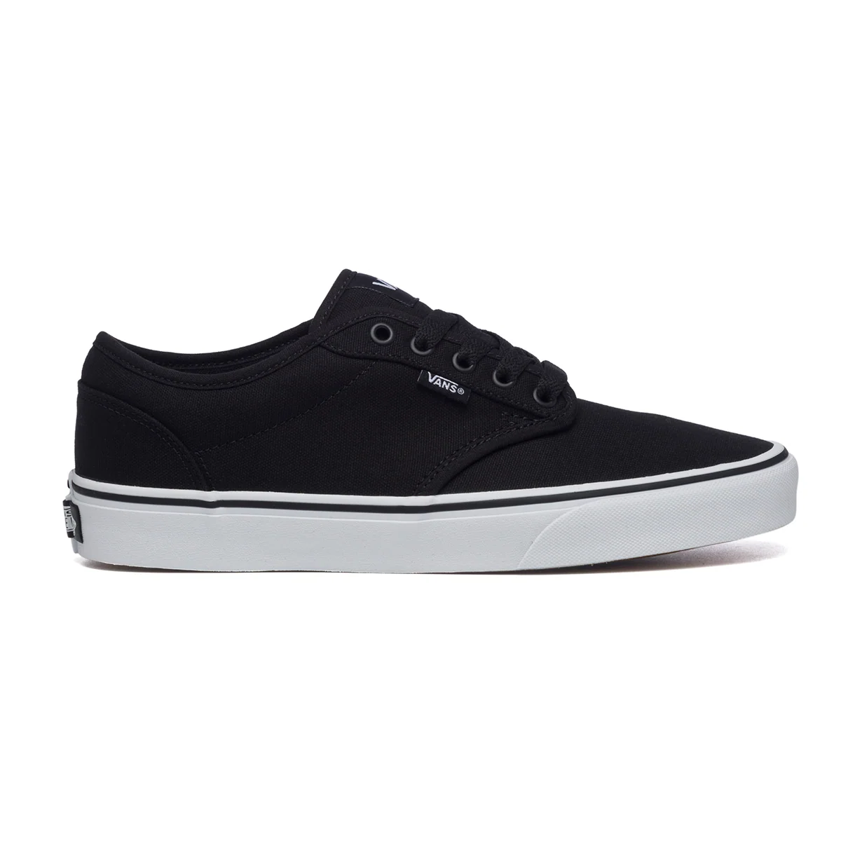 Sneakers nere da uomo in tessuto con suola platform Vans Atwood