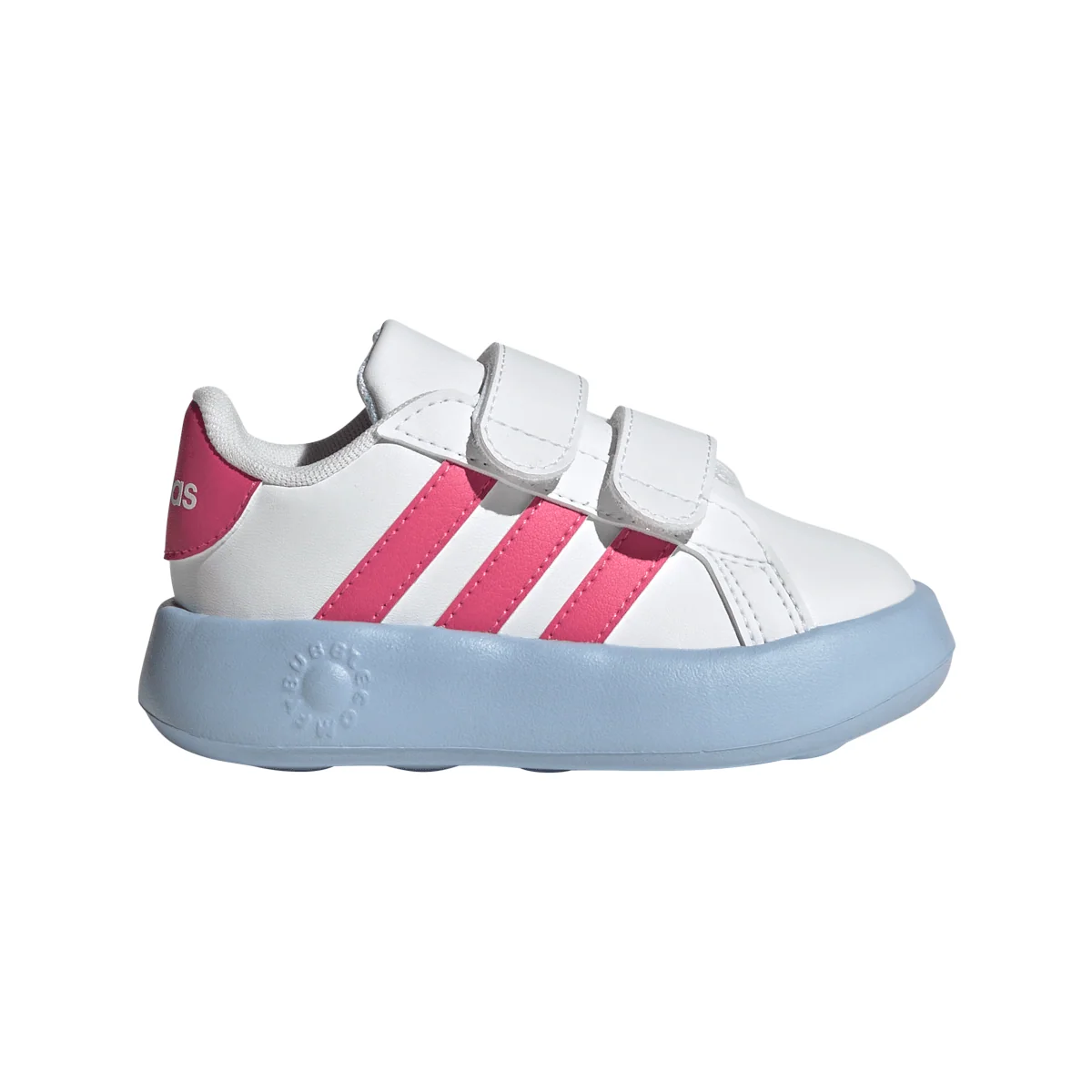 Sneakers primi passi da bambino e bambina bianche adidas Grand Court 2.0