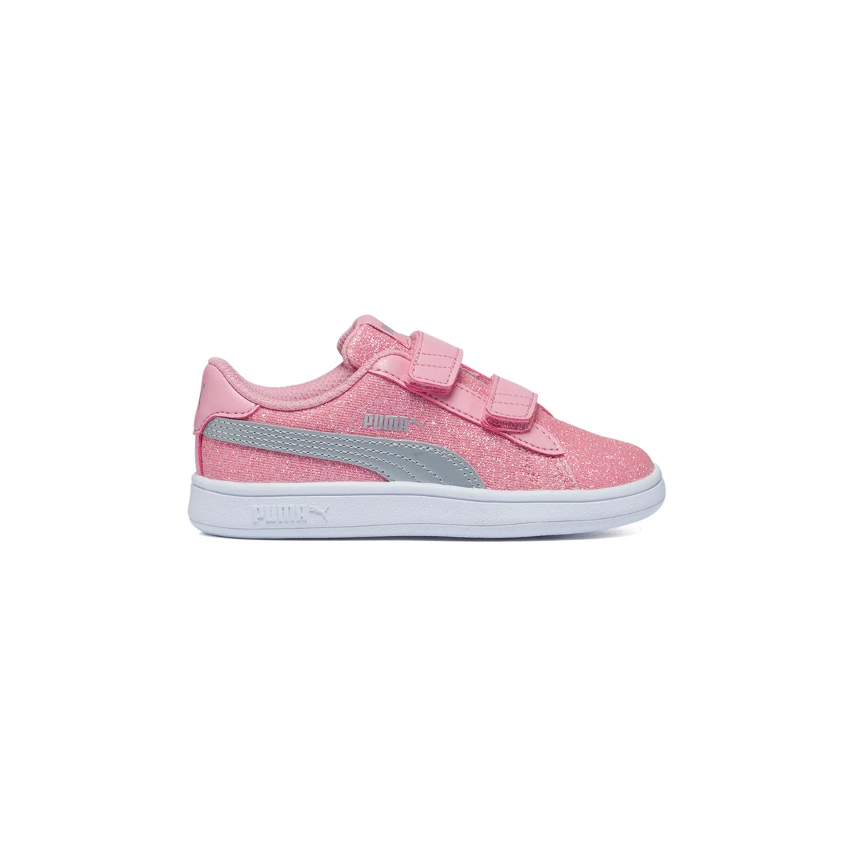 Sneakers rosa effetto glitterato Puma Smash V2 Glitz Glam V Inf