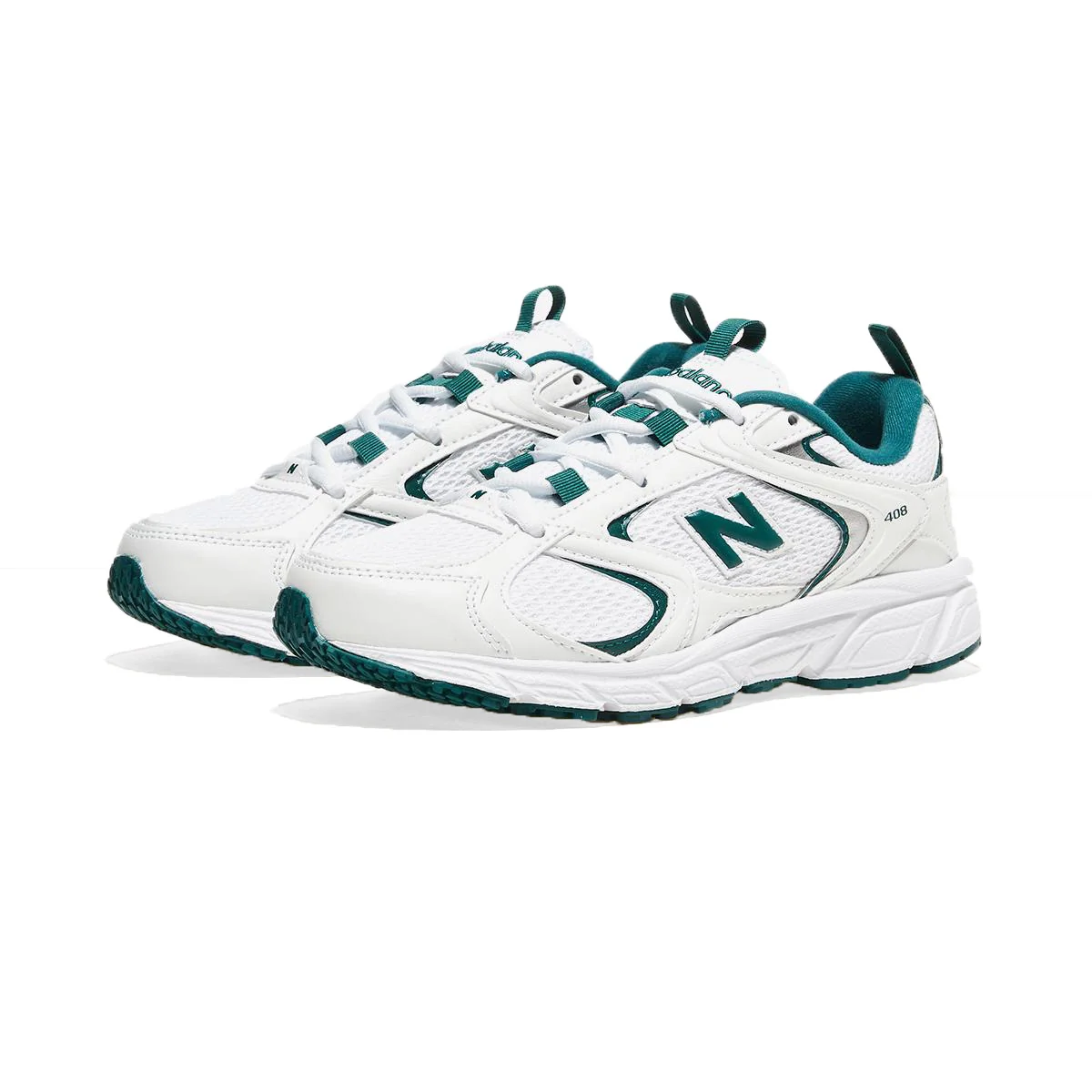 Sneakers Rétro da Uomo bianche con inserti verdi New Balance 430