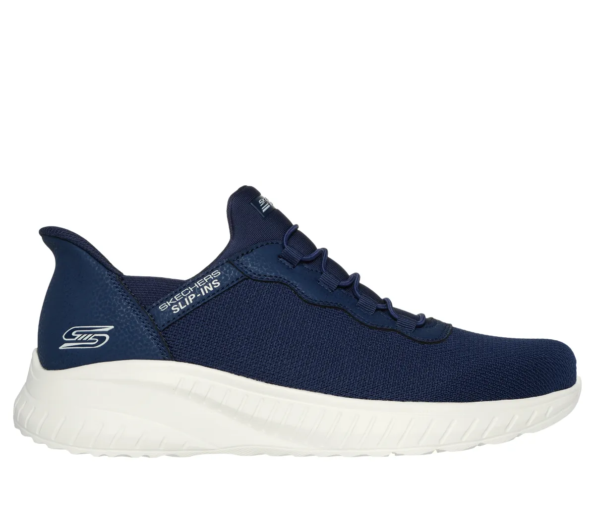 Sneakers slip-on blu da uomo con soletta Memory Foam Skechers Slip-ins: BOBS Sport Squad Chaos