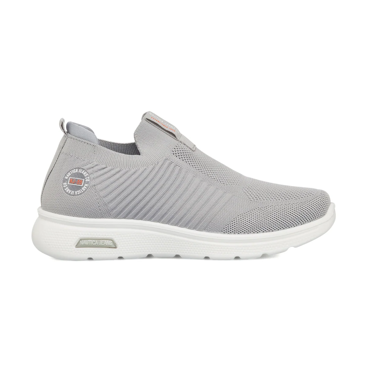 Sneakers slip-on grigie da uomo Nautica Jeans Sam