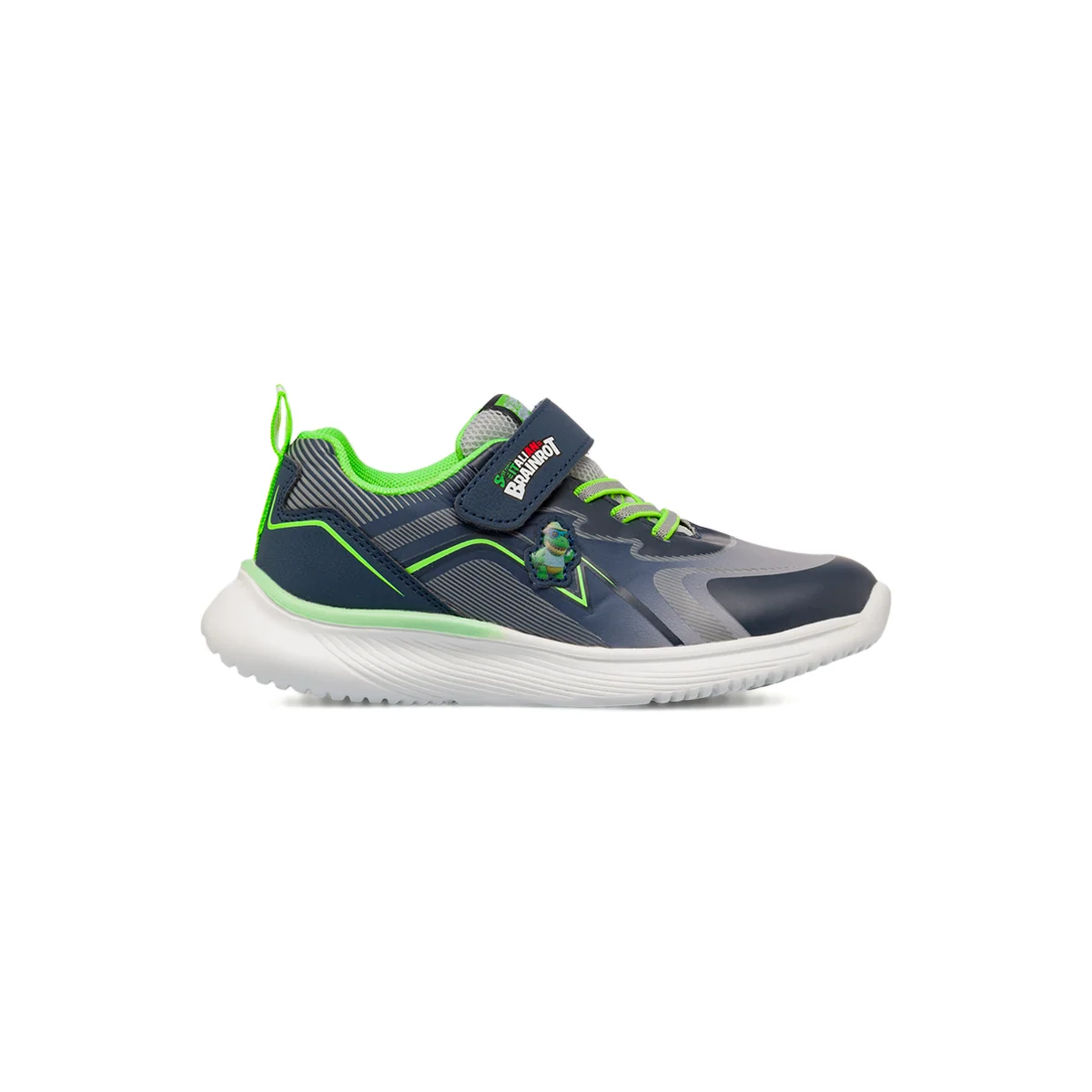 Sneakers sportive blu da Bambino con strappo e lacci elastici Skifidol