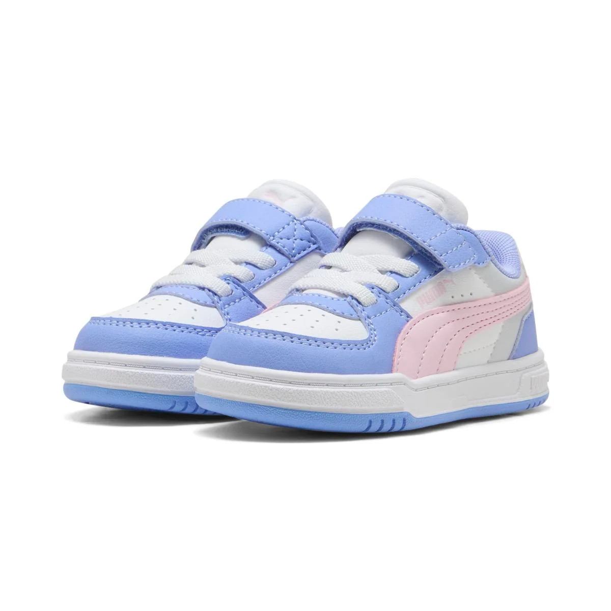Sneakers sportive da Bambina viola con chiusura a strappo Puma