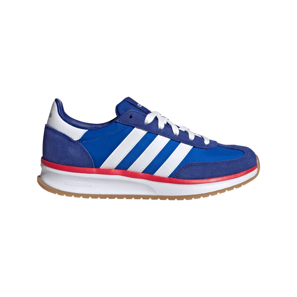 Sneakers sportive da donna blu con dettagli rossi adidas Run 70's 2.0